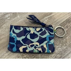 Vera Bradley Katalina Blues Zip ID Case